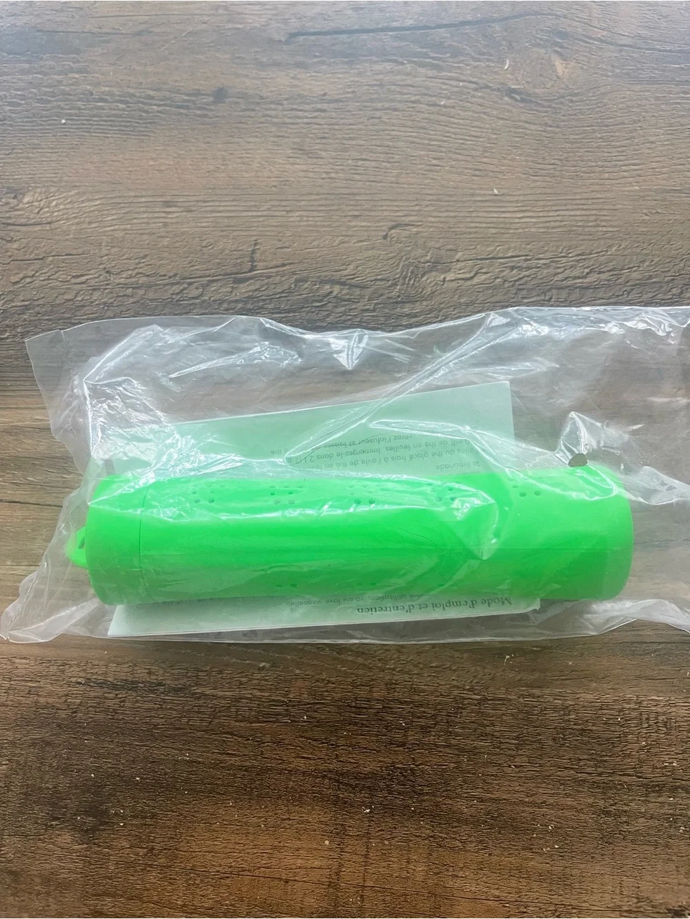 New The Pampered Chef Herb Infuser - Green and White
